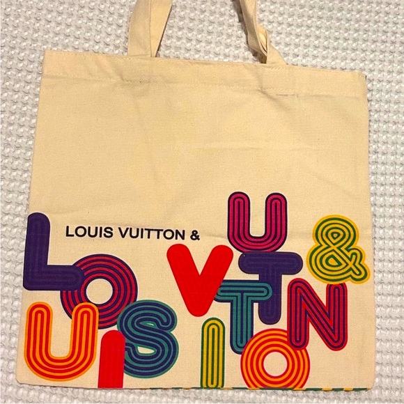 Louis Vuitton & Exhibition Exclusive Shenzhen Event Canvas Eco Tote Bag - Picture 2 of 6